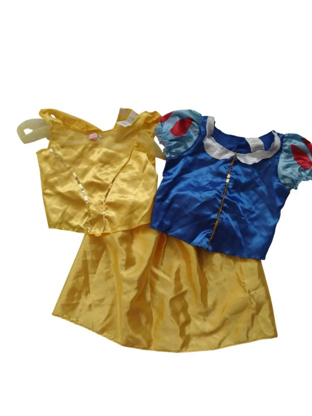 Disney Little Girls Mix Match Costumes 4-6x Princess Dress Up Play Set 8 pcs